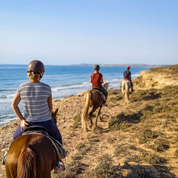 REITTOUR ZU PFERD REITEN IN DER REGION VON ESSAOUIRA