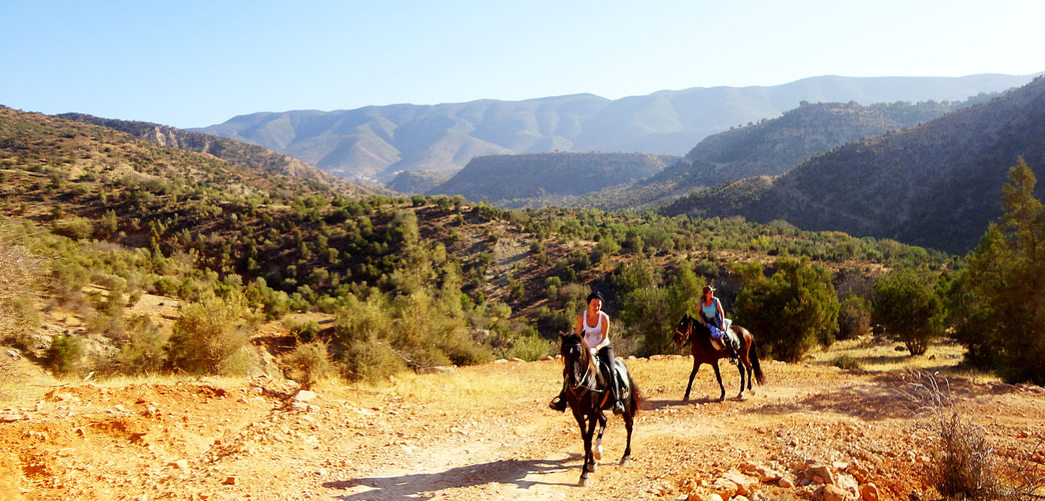 Excursión a caballo Marruecos