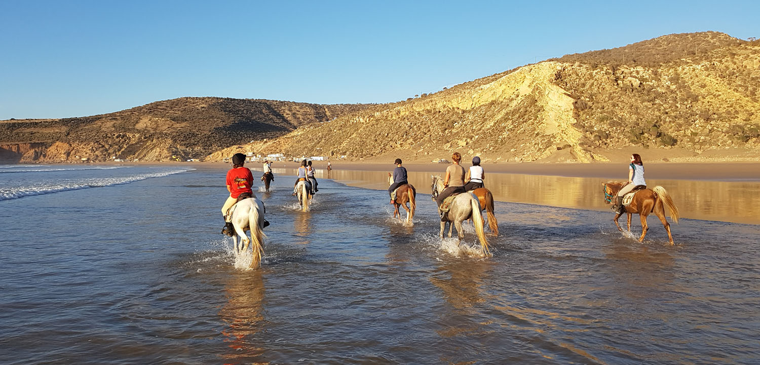 cabalgata a caballo Esauira 6 días