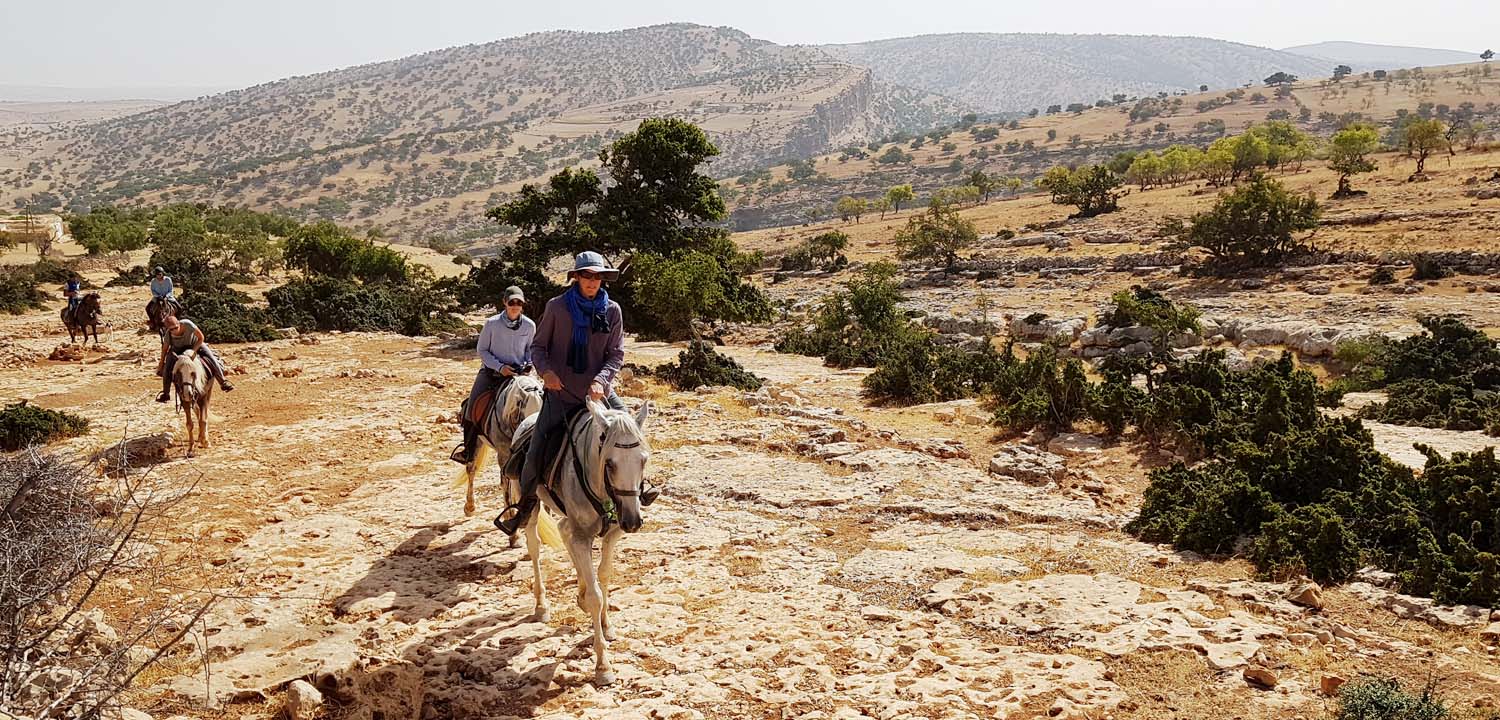ruta a caballo Marruecos 6 días