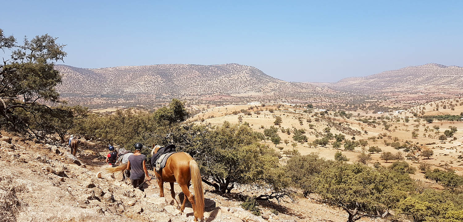 Excursión caballo Esauira de 6 días