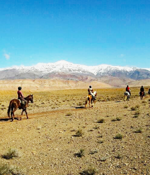 Excursión ecuestre Uarzazat Marruecos