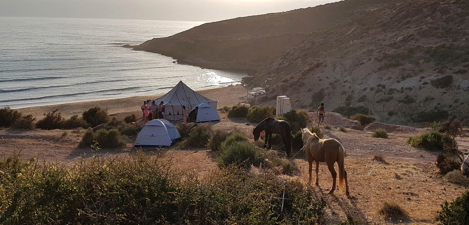 Nuit en bivouac Essaouira